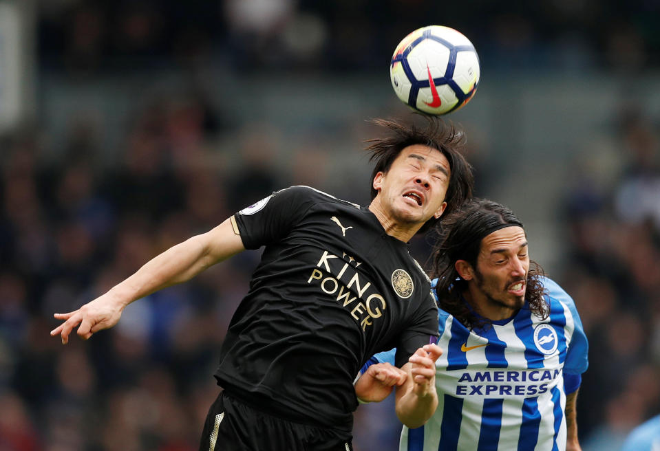 In you come: Brighton’s Ezequiel Schelotto has forced his way into the Albion side