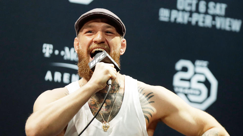 McGregor has confirmed his time inside the Octagon isn’t over. Pic: Getty