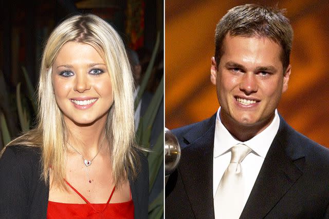 <p>Iris/WireImage; Michael Caulfield Archive/WireImage</p> Tara Reid and Tom Brady in 2002