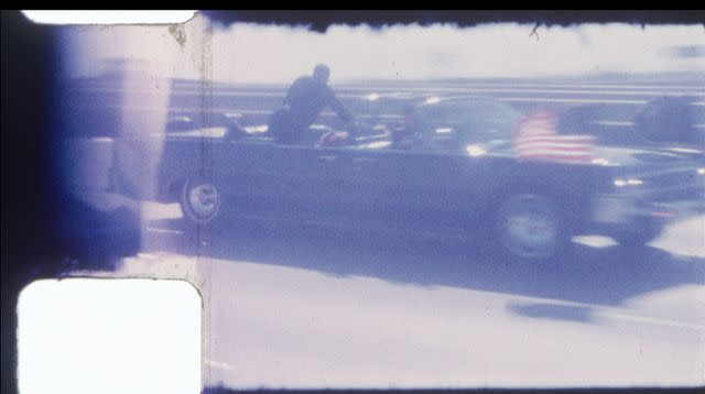 <p>RR Auction</p> A still image of Dale Carpenter Jr.'s newly discovered film from the day of JFK's assassination