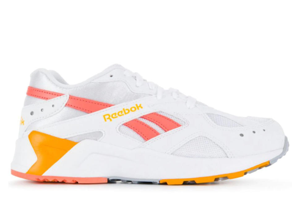 Reebok side logo sneakers