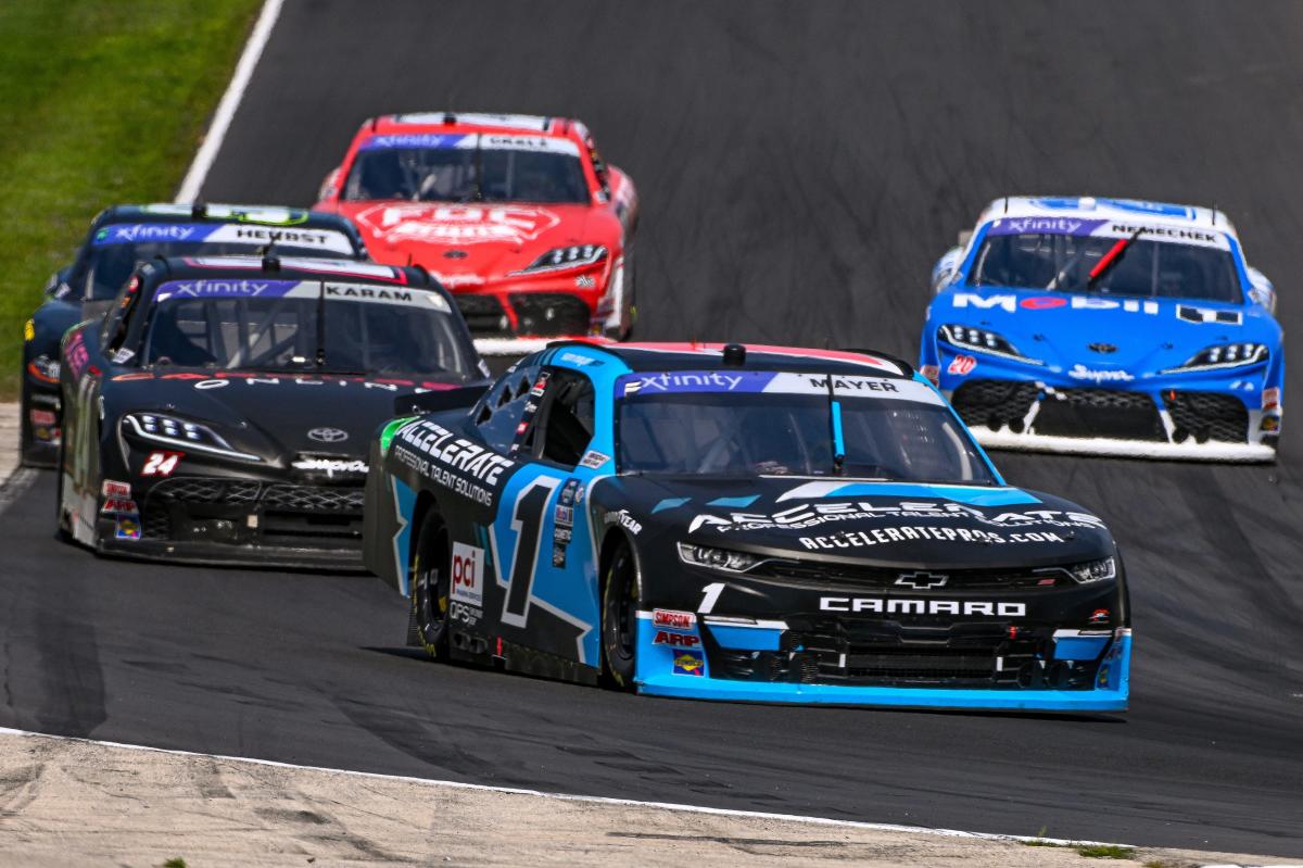 Sam Mayer Earns First Xfinity Series Win at Road America with Record ...
