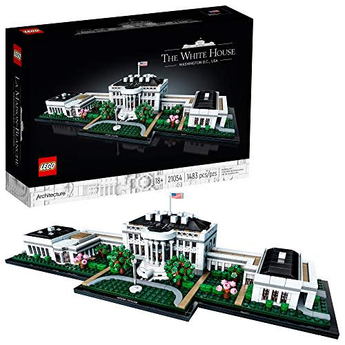 LEGO Architecture Collection: The White House 21054 Model Building Kit, Creative Building Set for Adults, A Revitalizing DIY Project and Great Gift for Any Hobbyists, New 2020 (1,483 Pieces) (Amazon / Amazon)