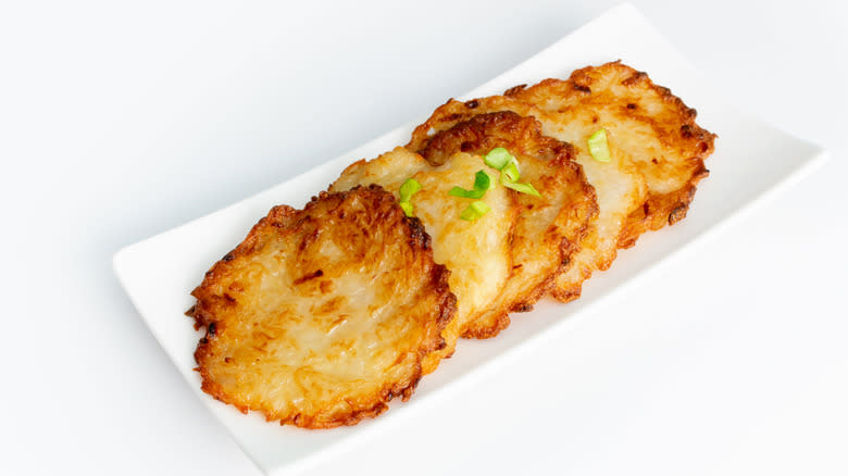 Ukrainian Deruny potato pancakes