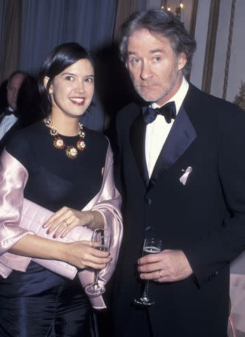 <p>Ron Galella, Ltd./Ron Galella Collection via Getty </p> Phoebe Cates and Kevin Kline