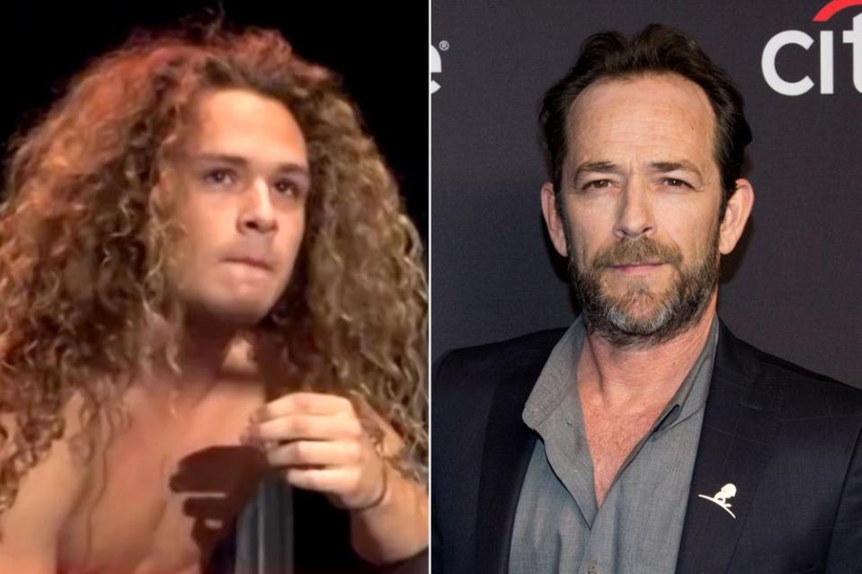 Jack Perry (left) and Luke Perry