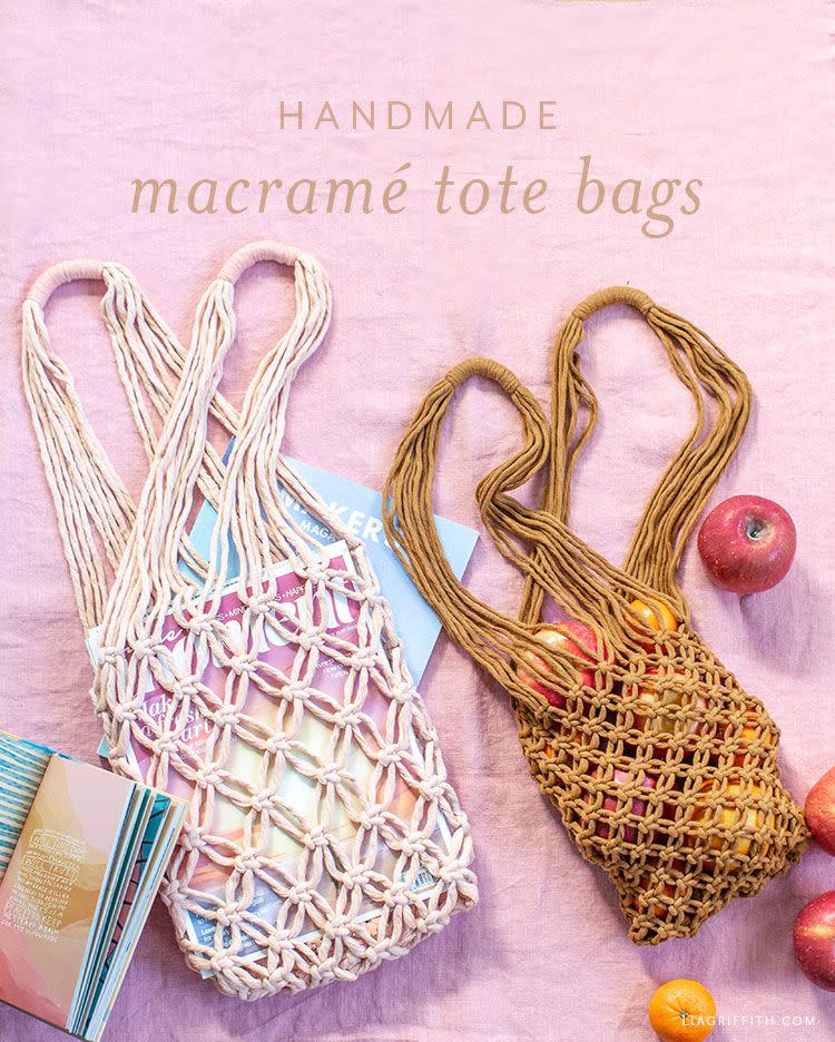 Macrame Tote Bag