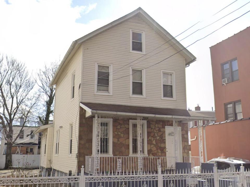 Jennifer Lopez's childhood home in the Bronx, New York.