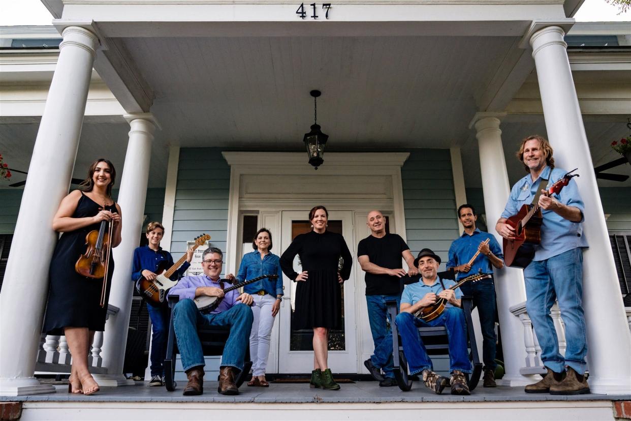 The Bonafides will present a concert Sept. 10 at the New Bern Civic Theatre. From left, band members are Nina Arrington, Mason Oliver, George Oliver, Sheila Batten, Dare Oliver, Tim Webb. Doug DeSantis, Miguel Delima and Danny Batten.