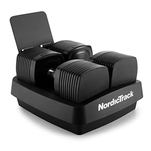 NordicTrack 50-pound iSelect Adjustable Dumbbells (Amazon / Amazon)