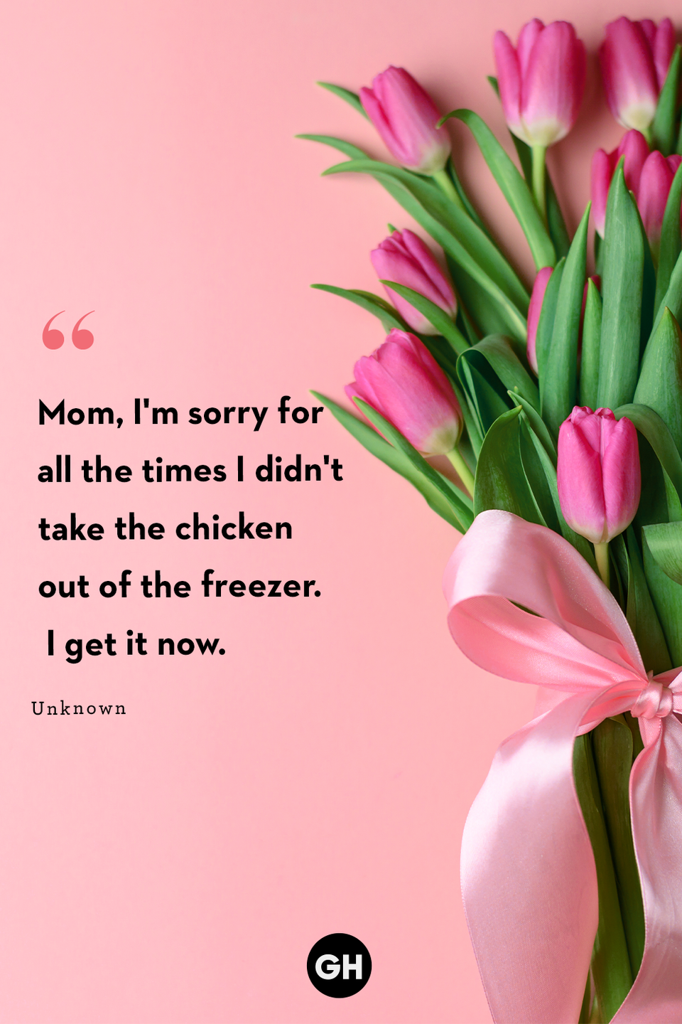 mother's day instagram captions funny frozen chicken quote