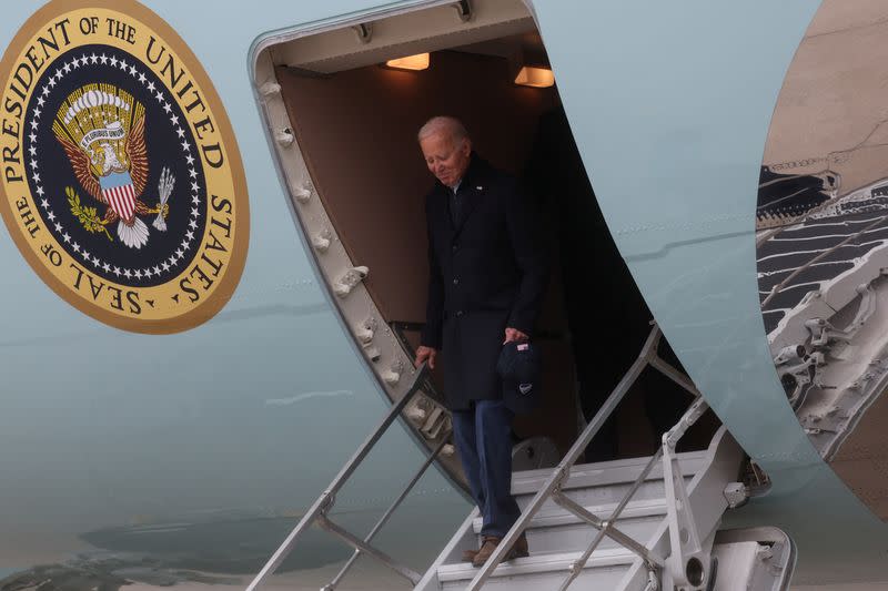 U.S. President Joe Biden travels to Minnesota