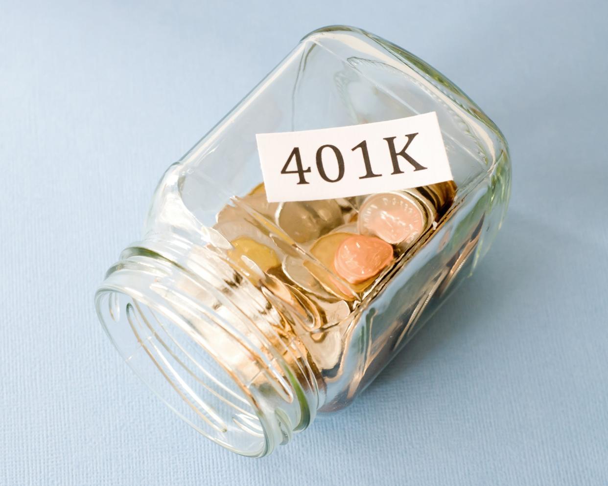 401k in jar