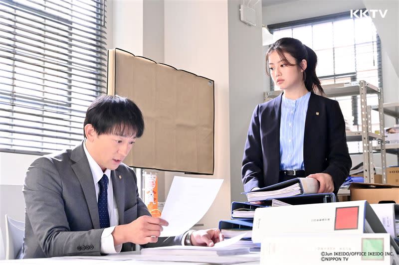 KKTV 跟播日劇《忍不住沉默花咲舞》 今田美櫻飾演「女版半澤」 與山本耕史成為搭檔。（圖／KKTV 提供）