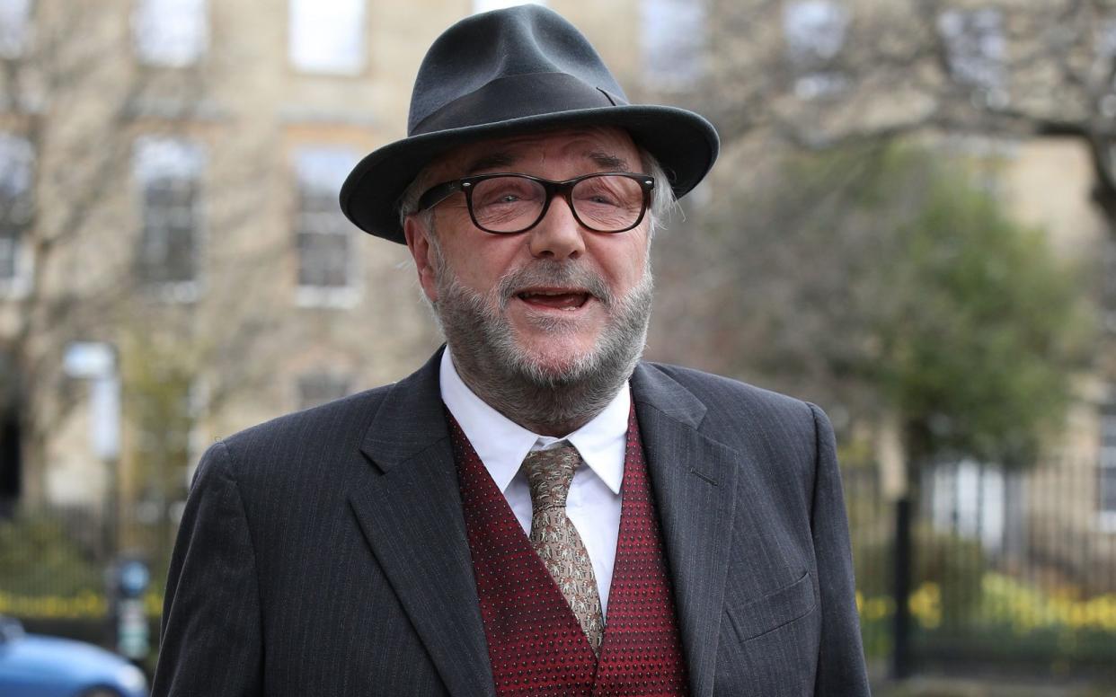 George Galloway said: 'I regard the Labour Party as jackals in sheep's clothing' -  Andrew Milligan/PA
