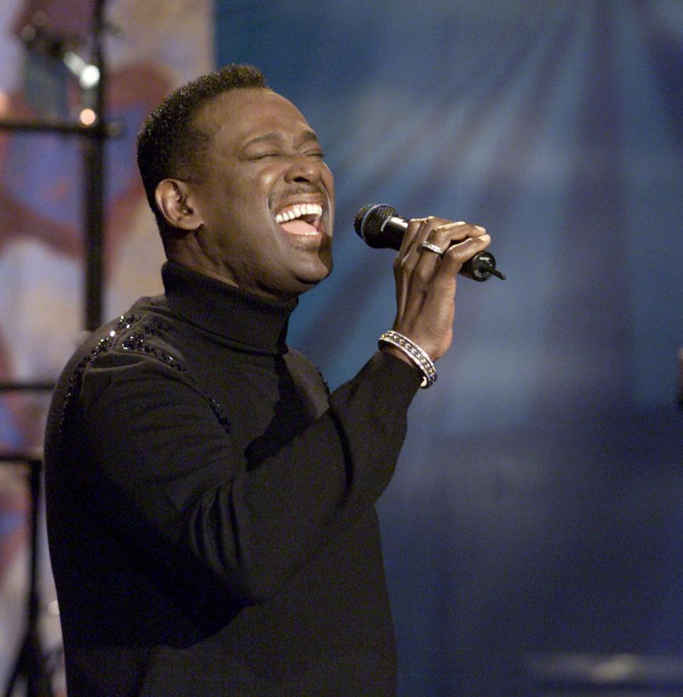Luther Vandross pictured in 2001 (Getty Images)