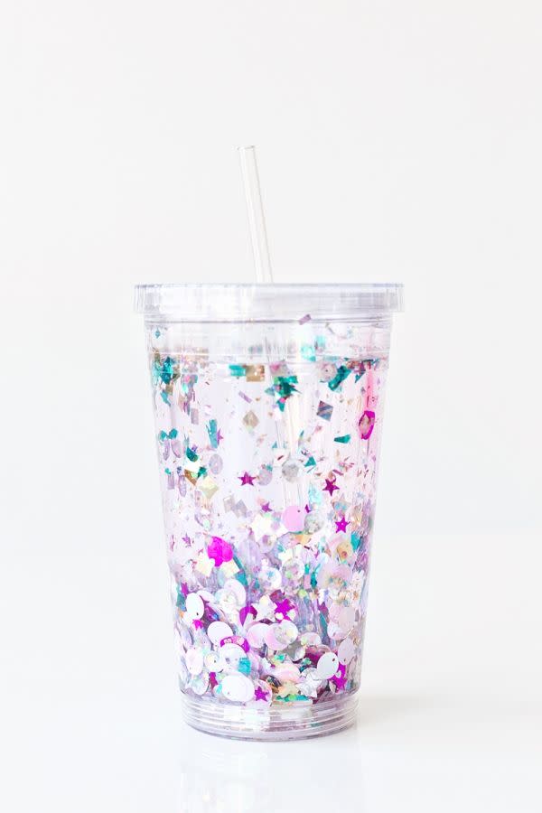 Floating Glitter Tumbler