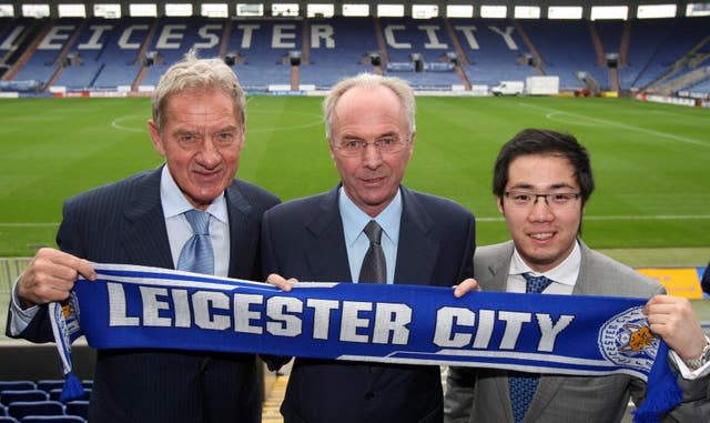 Leicester introduces Eriksson as coach in 2010