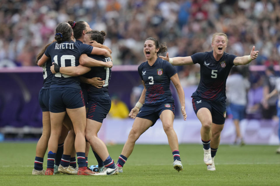 US women win a first Olympic medal in rugby sevens with comeback