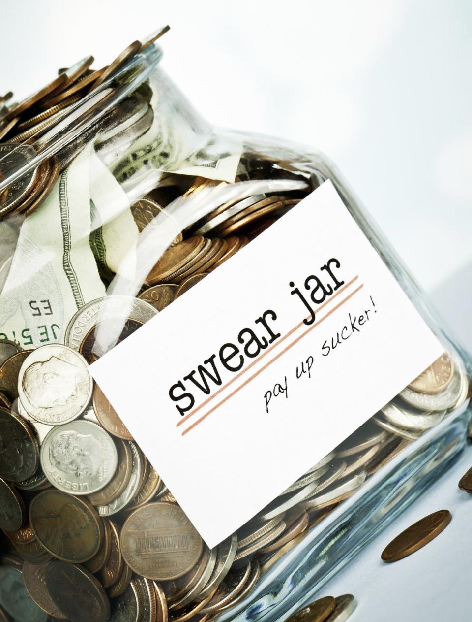 A swear jar