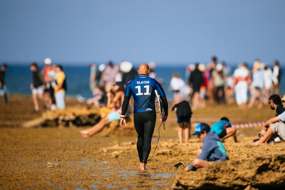 Is retirement (finally) nigh for the GOAT? Looks like it.<p>Photo: WSL/Ed Sloane</p>