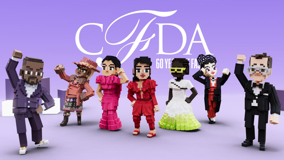 CFDA 60th anniversary metaverse sandbox