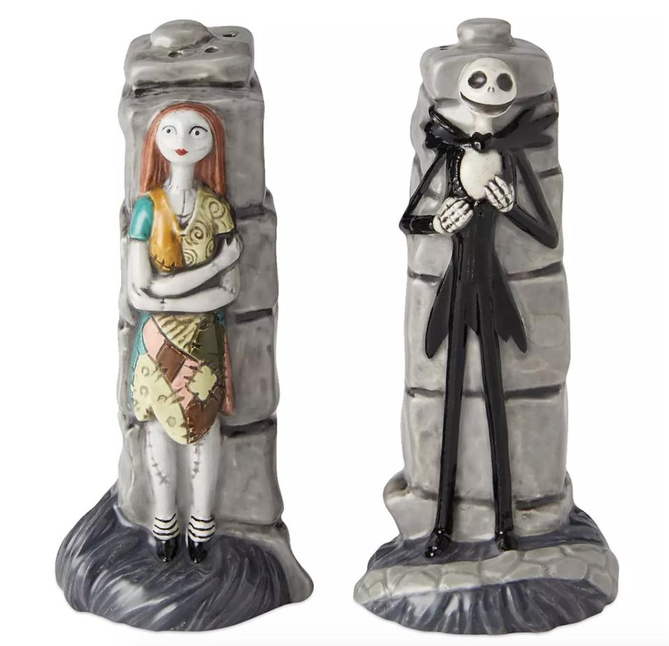 jack and sally Jack and Sally salt and pepper shakers.