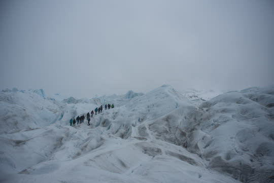 Walking on ice