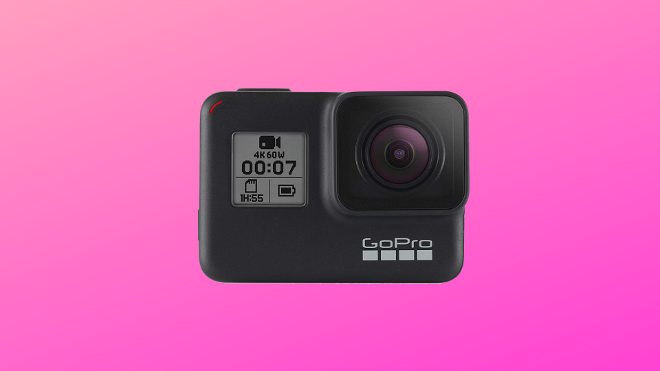 Save $80 on the newest GoPro HERO7 Black. (Photo: Amazon/Yahoo Lifestyle)