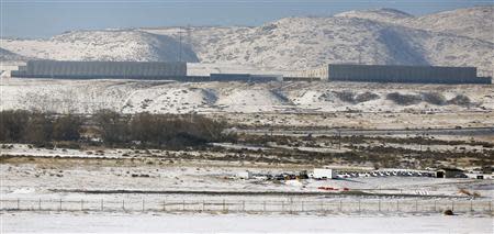 A National Security Agency (NSA) data gathering facility is seen in Bluffdale, about 25 miles (40 km) south of Salt Lake City, Utah, December 16, 2013. Jim Urquhart/REUTERS