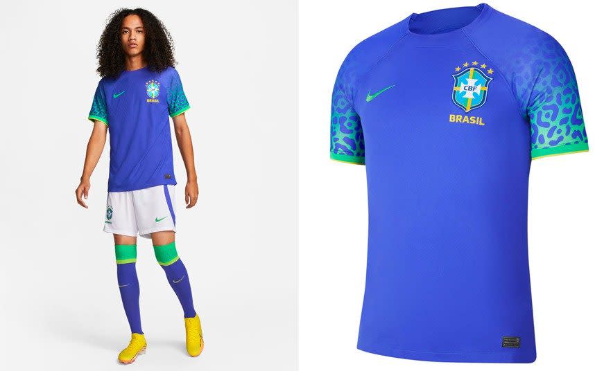 Brazil World Cup 2022 away kit - NIKE