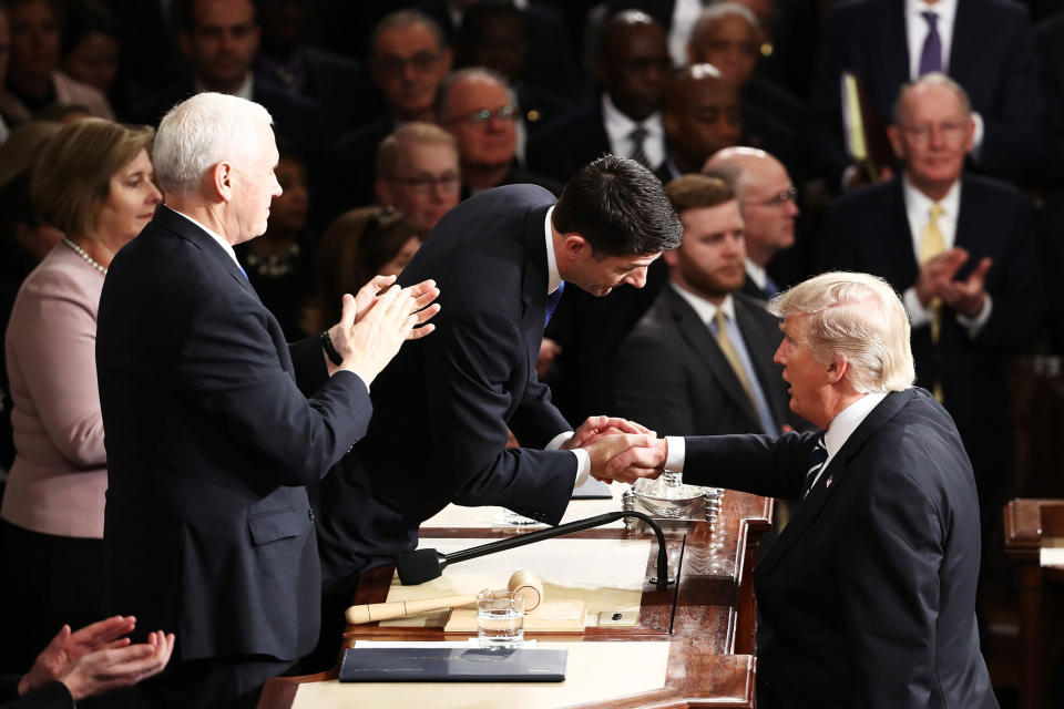 President Trump’s first address to joint session of Congress