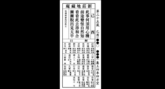 看故事解籤詩／南投寺廟為疫情求籤「吉中藏凶」別鬆懈