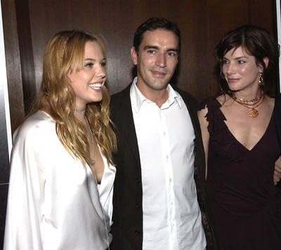 Agnes Bruckner , Ben Chaplin and Sandra Bullock at the New York premiere of Warner Brothers' Murder By Numbers