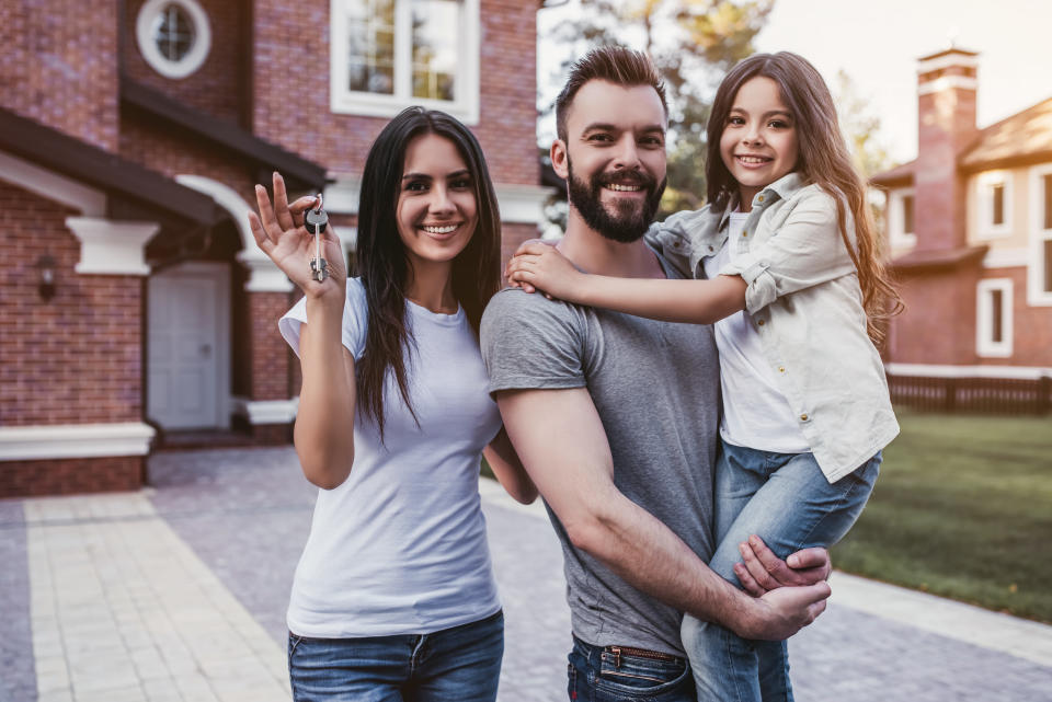 A growing number of young Canadians are living at home until they can afford a downpayment on a home (Getty) 