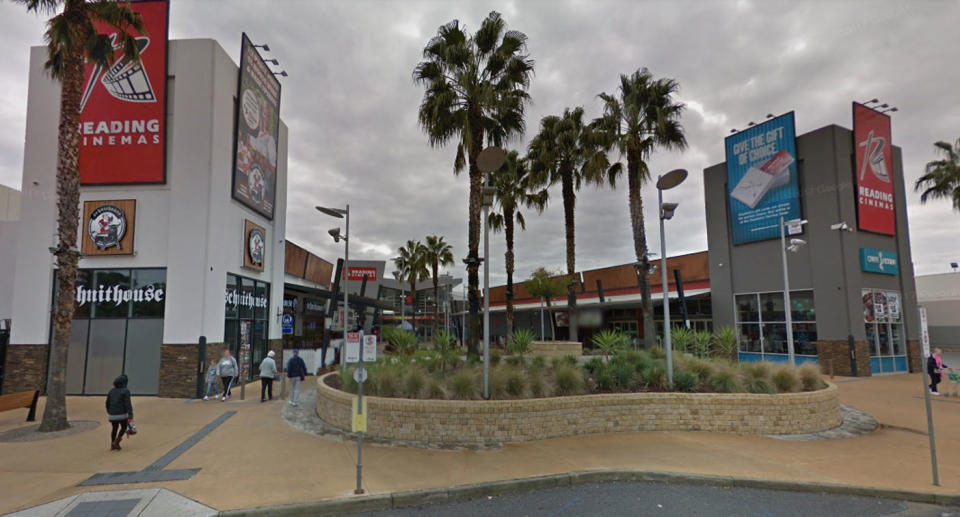 The incident happened at Elizabeth City Shopping Centre on Tuesday. Source: Google Maps