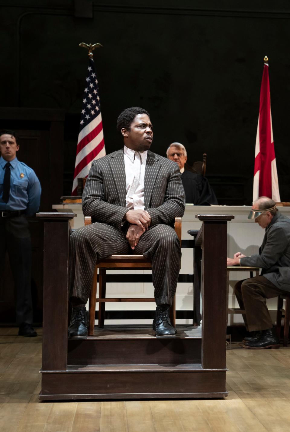 Yaegel T. Welch stars as Tom Robinson in the national tour of "To Kill a Mockingbird."