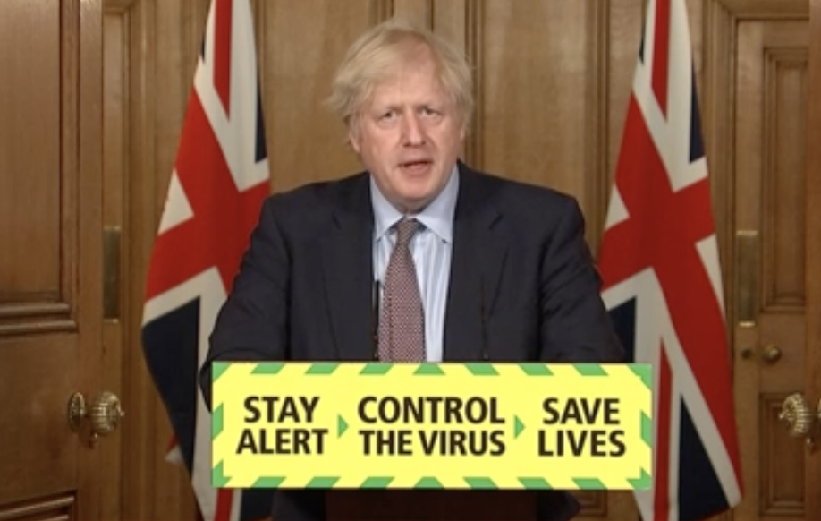 Boris Johnson warned on Wednesday of the possibility of a second wave of the coronavirus.