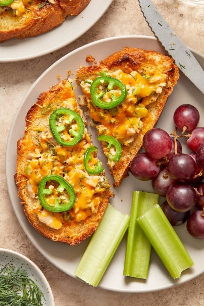 jalapeno cheddar tuna melt