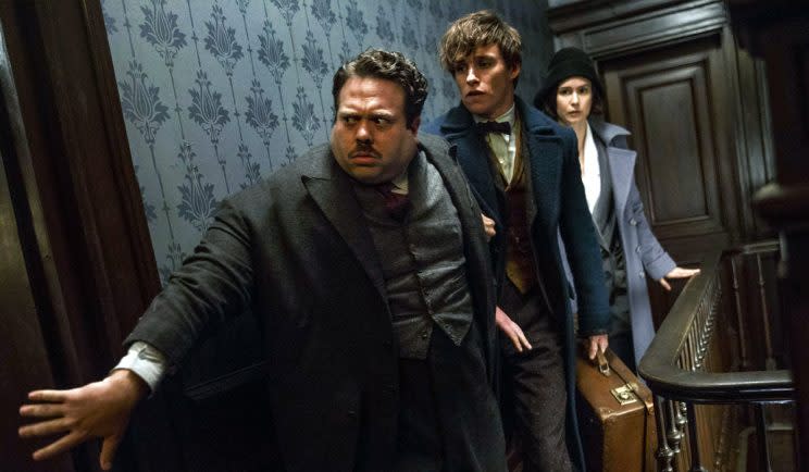 Newt Scamander and the gang in Fantastic Beasts - Credit: Warner Bros.