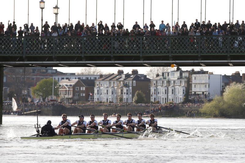 FILE PHOTO: BNY Mellon 2015 Oxford v Cambridge University Boat Race