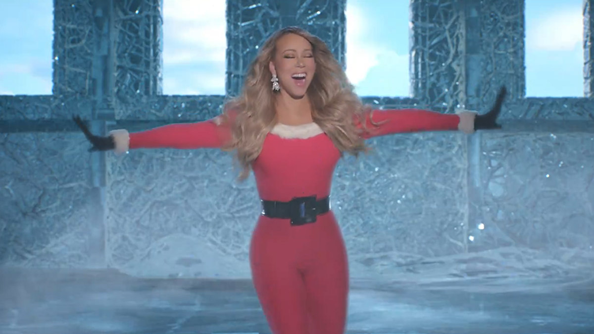 Mariah Carey’s “All I Want for Christmas Is You” has spent a total of 12 weeks at the top of the Billboard Hot 100 since 2019. (Mariah Carey)
