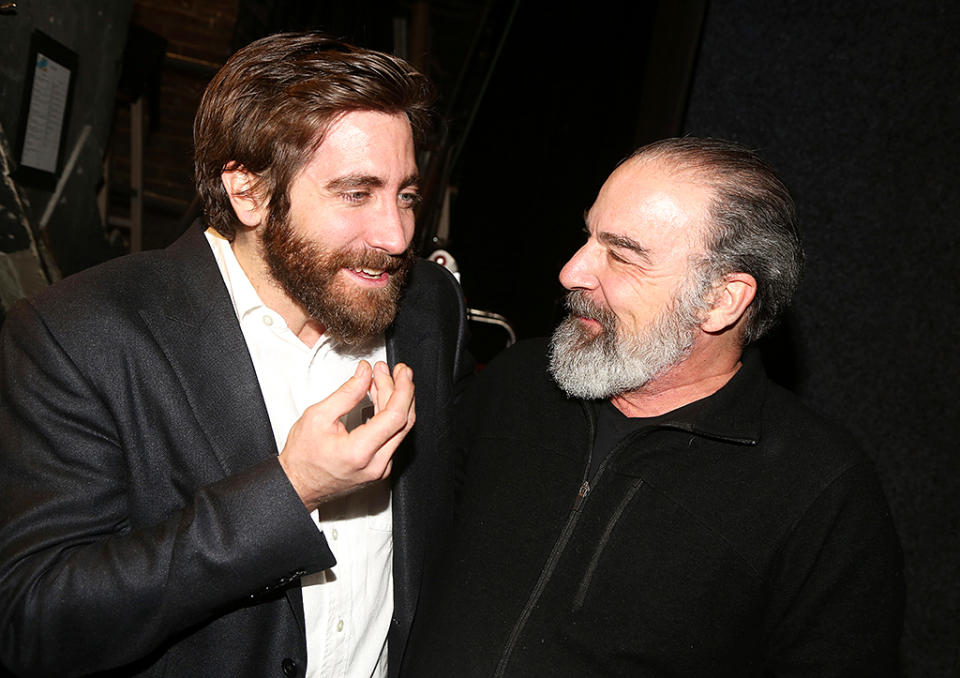 Jake Gyllenhaal and Mandy Patinkin