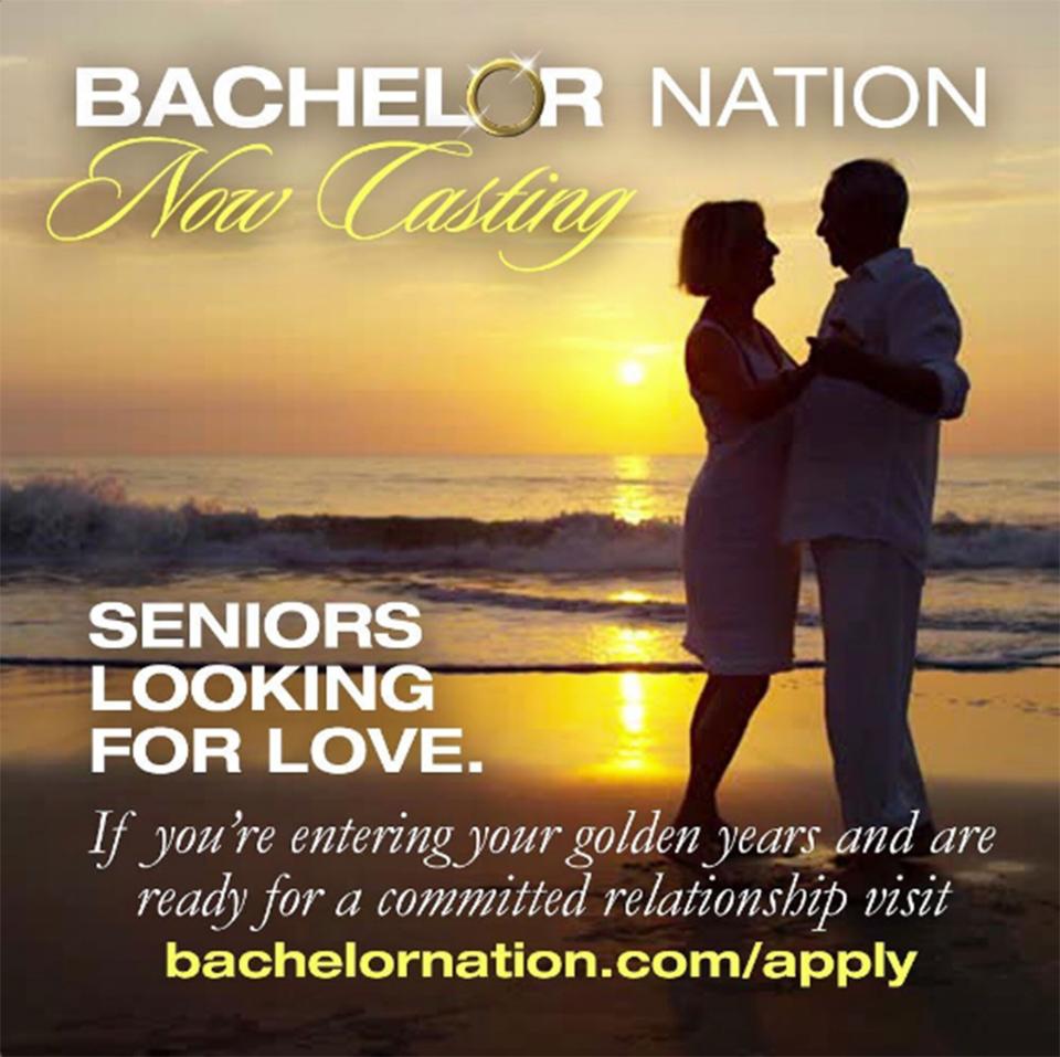 A casting ad for ABC's 'The Golden Bachelor'