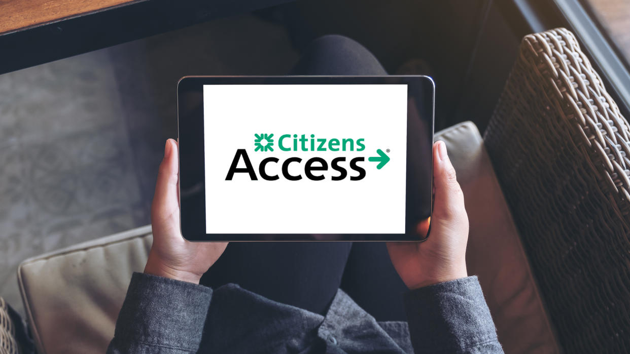 Citizens Access on tablet