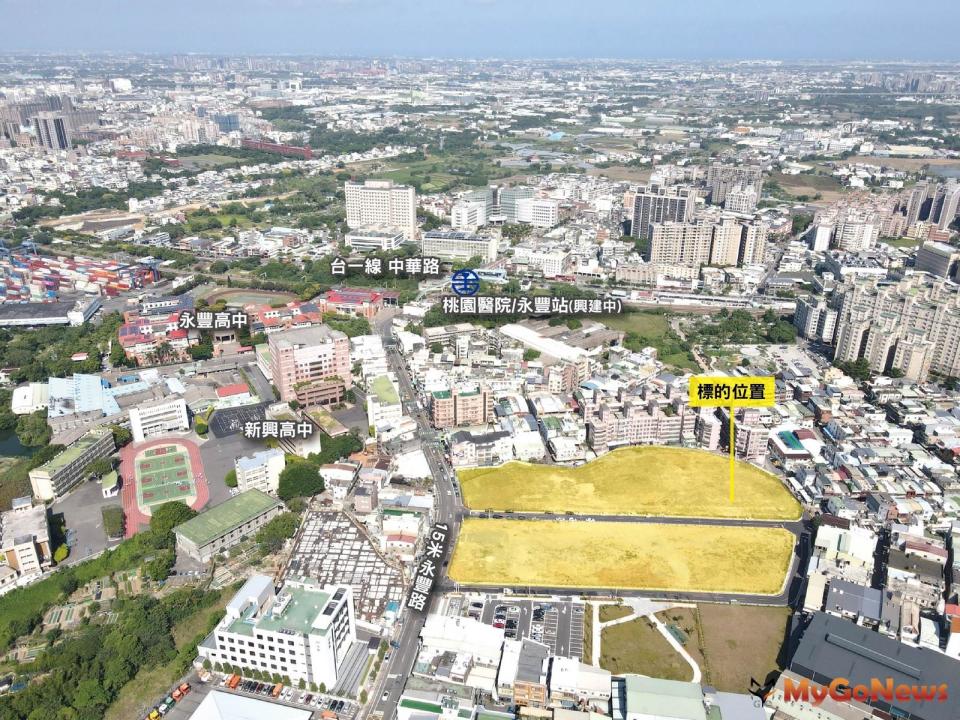 ▲桃園土地出現報復性搶地潮，八德永豐全新規劃住宅區土地成為下一波搶標焦點！(圖/戴德梁行)