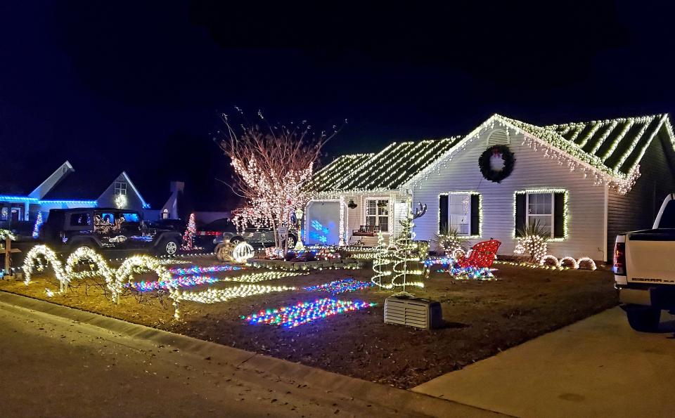 A beautiful light show awaits when you visit 3110 Monticello Court