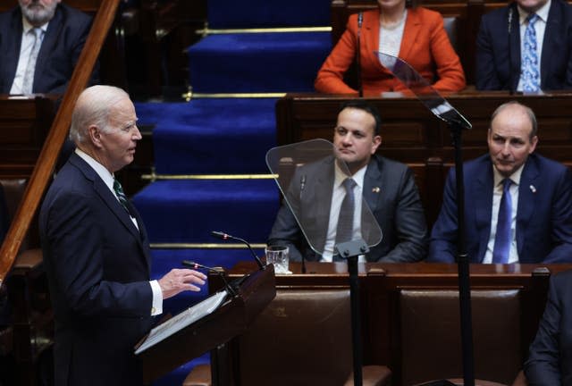 President Biden visit to the island of Ireland