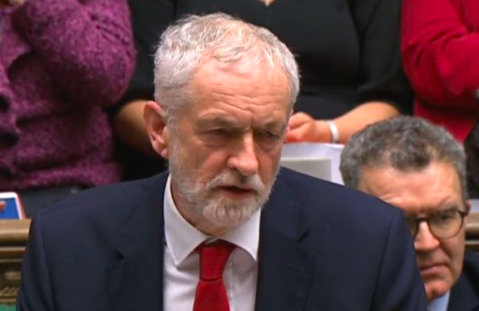 <em>Jeremy Corbyn said he would only talk with the PM if a no-deal Brexit was ruled out (PA)</em>