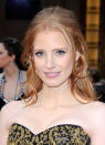 <div class="caption-credit"> Photo by: Getty Images</div><b>Sexiest smile: Jessica Chastain</b> <br>